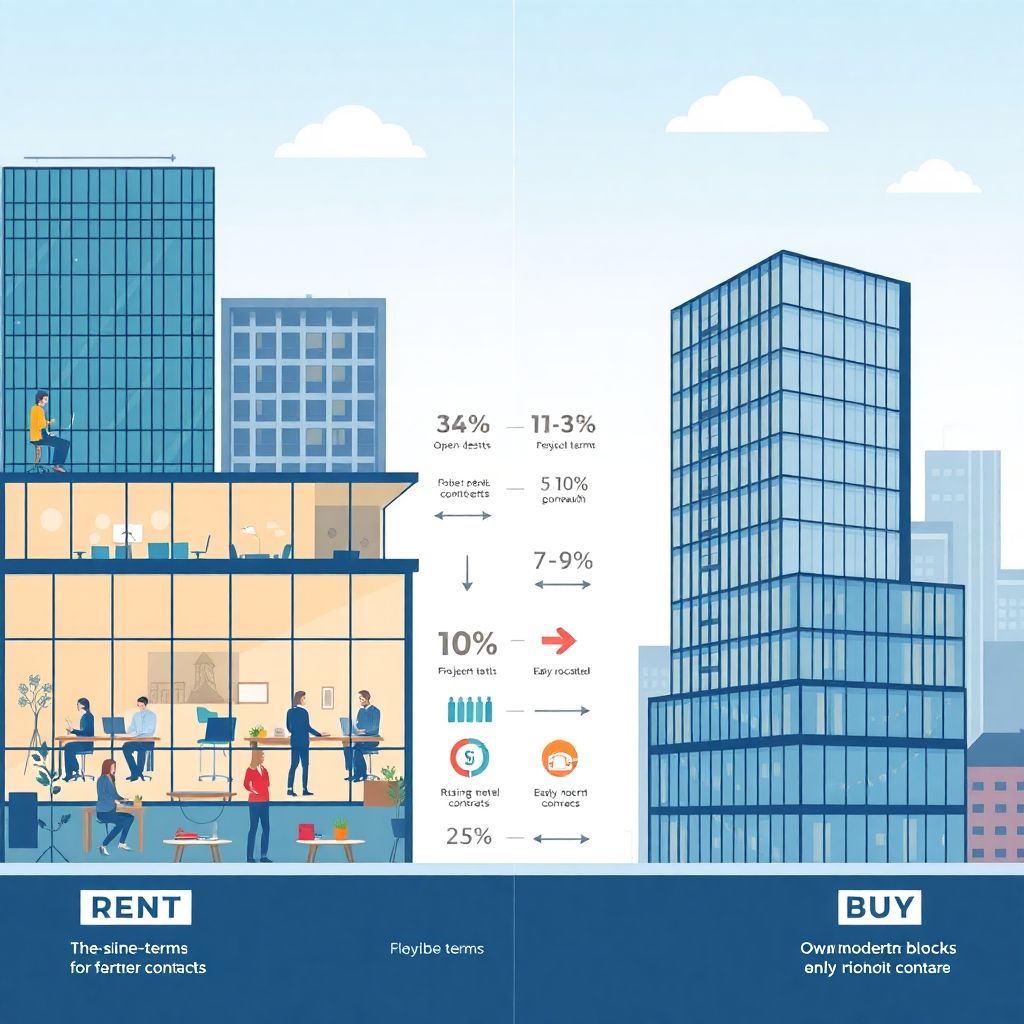 Аренда или покупка офиса для бизнеса: что выгоднее в 2025 году