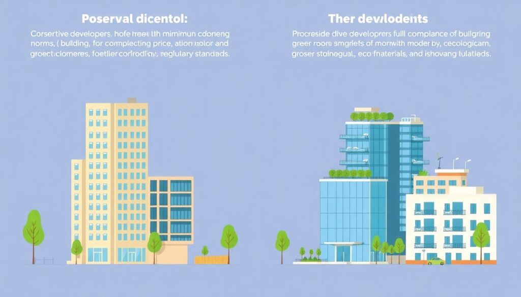 Как девелоперы адаптируются к новым строительным нормам и требованиям к экологии - иллюстрация