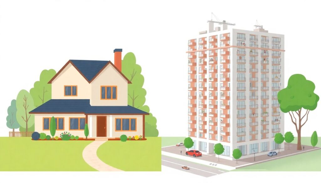 Загородный дом или квартира в городе: сравнительный разбор затрат и перспектив роста цены - иллюстрация