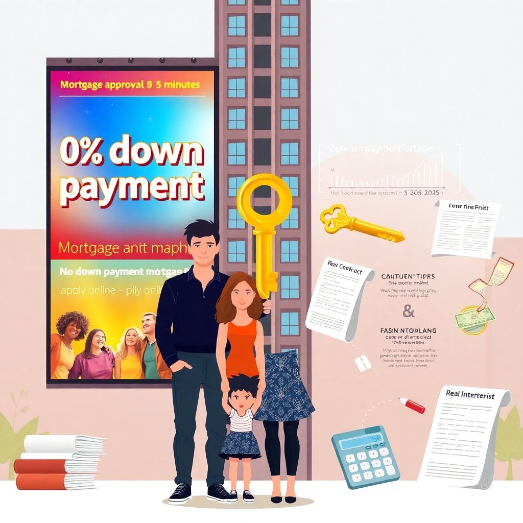 Ипотека без первоначального взноса: мифы, риски и реальные альтернативы