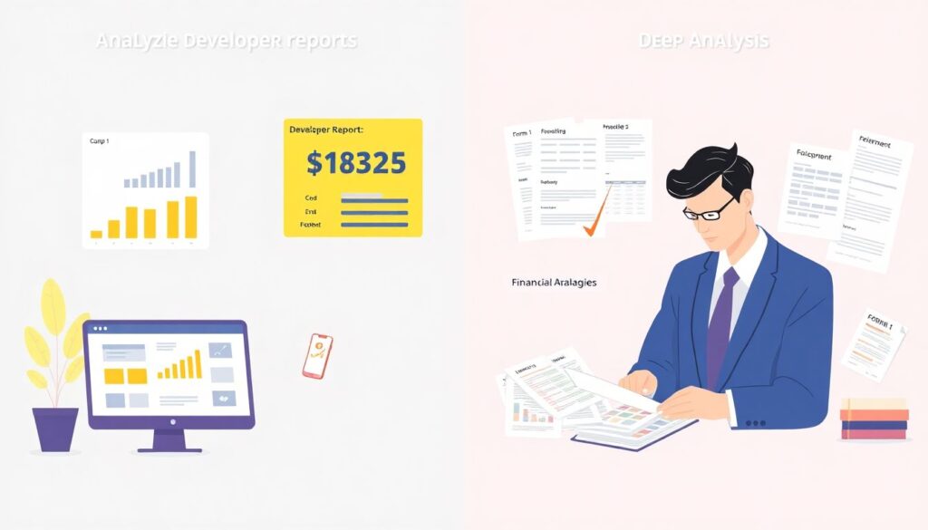 Как читать отчеты девелопера и не попасть на проблемную новостройку - иллюстрация