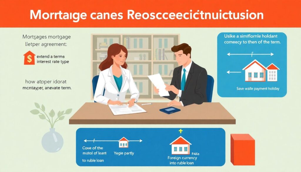 Ипотечные каникулы, реструктуризация и рефинансирование: как оптимизировать платежи по кредиту - иллюстрация