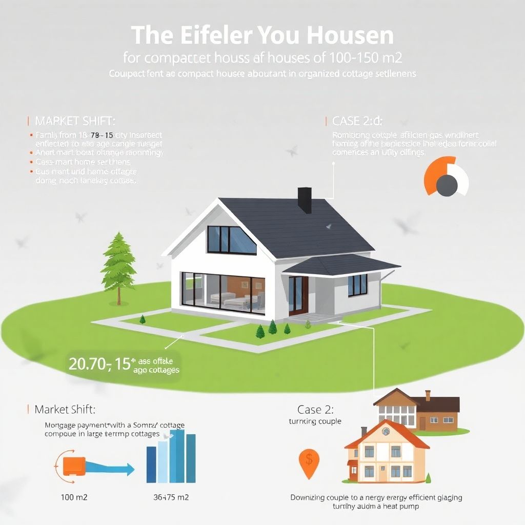 Тренды загородной недвижимости: почему растет спрос на дома 100–150 м²