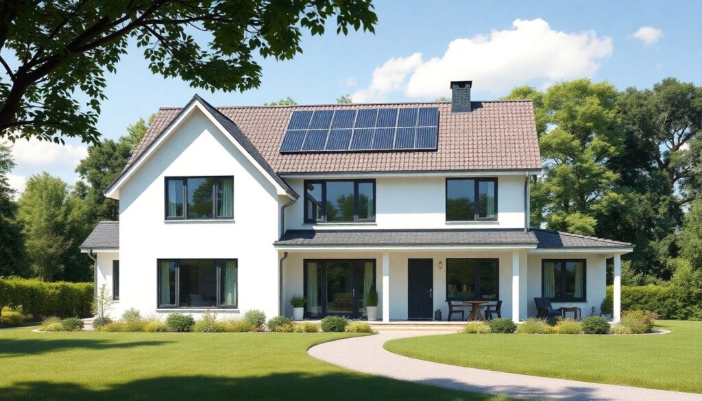 Эко-тренды в загородной недвижимости: умные дома, энергоэффективность и автономия - иллюстрация