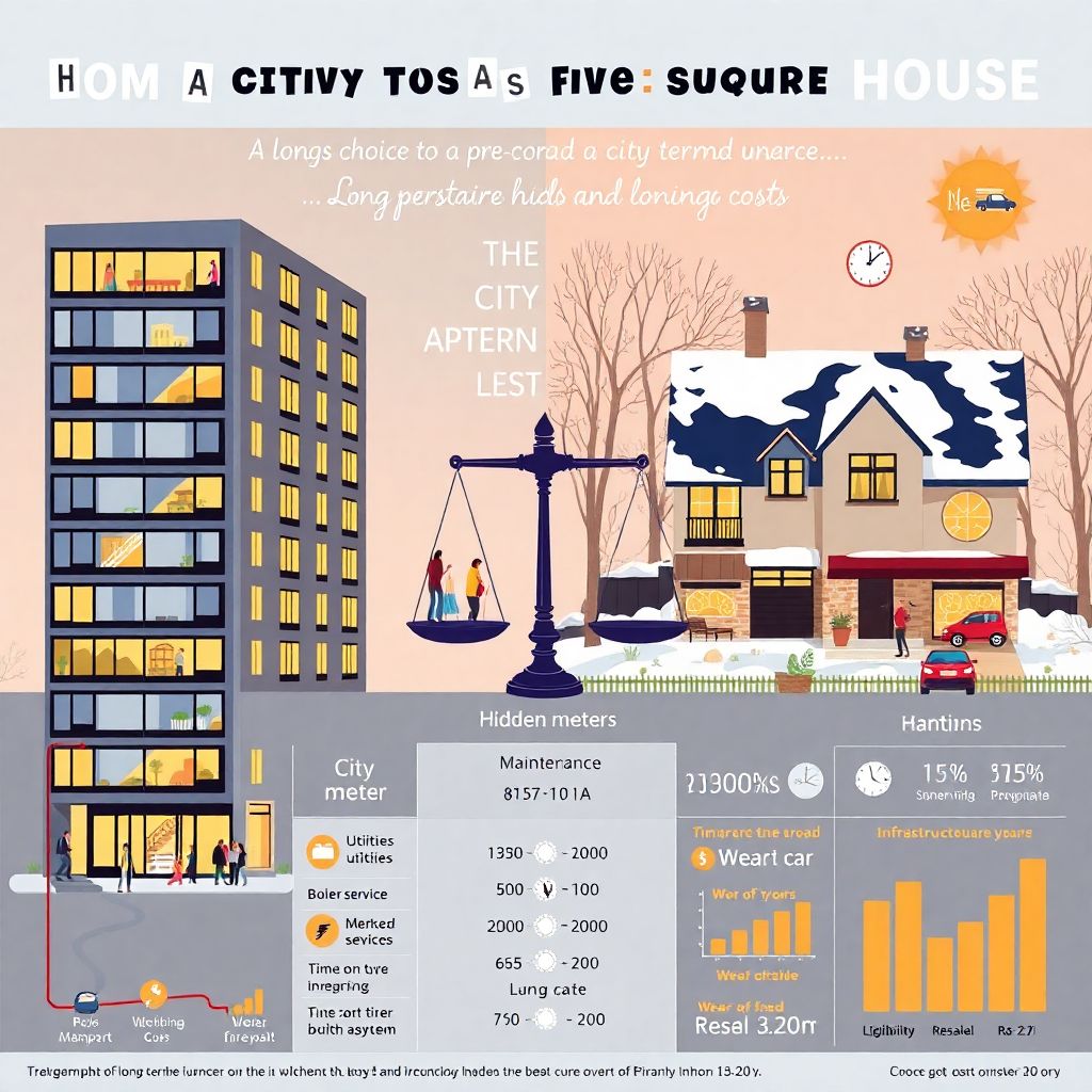 Загородный дом или квартира в городе: что выгоднее в долгосрочной перспективе