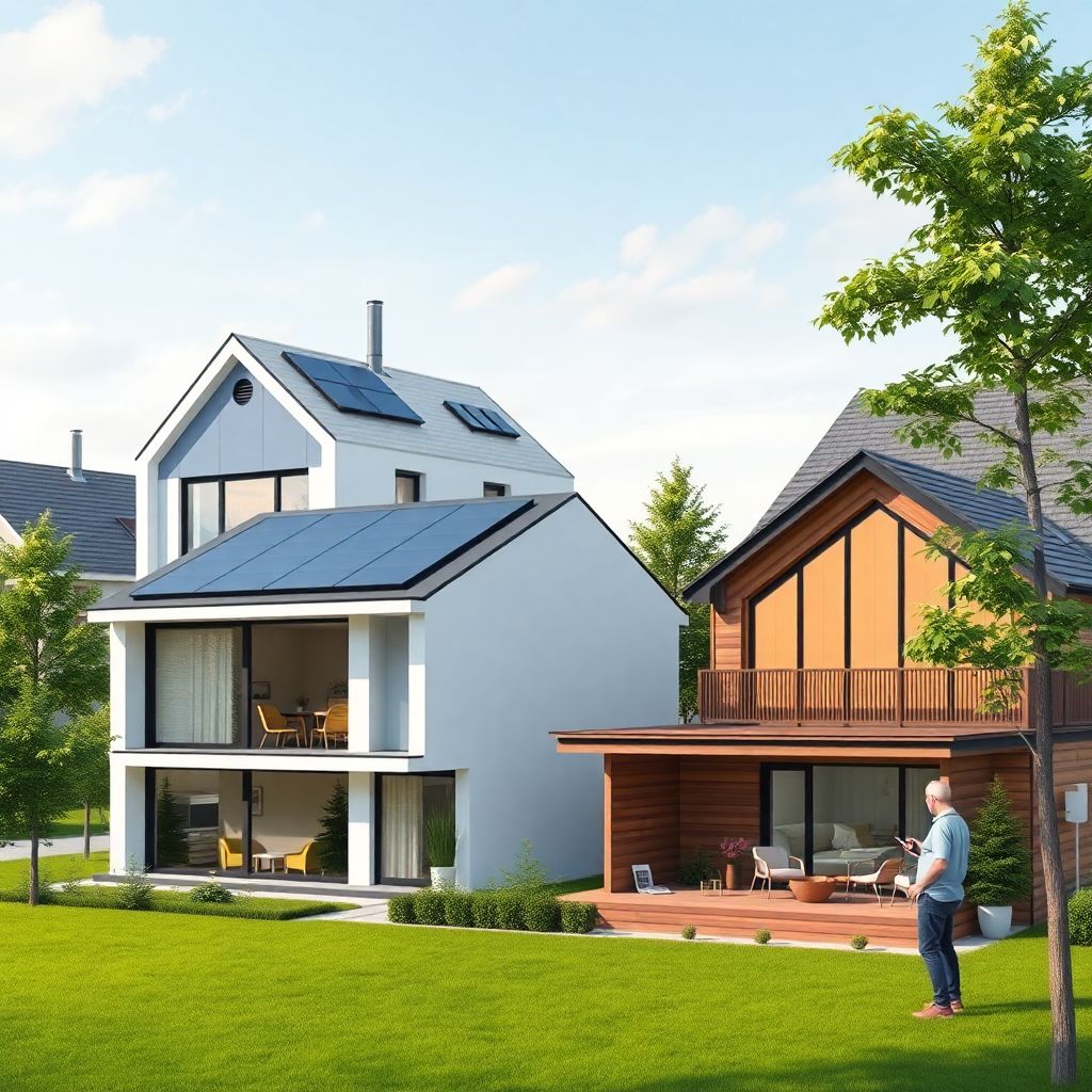 Эко-тренды в загородной недвижимости: энергоэффективные дома и умные системы