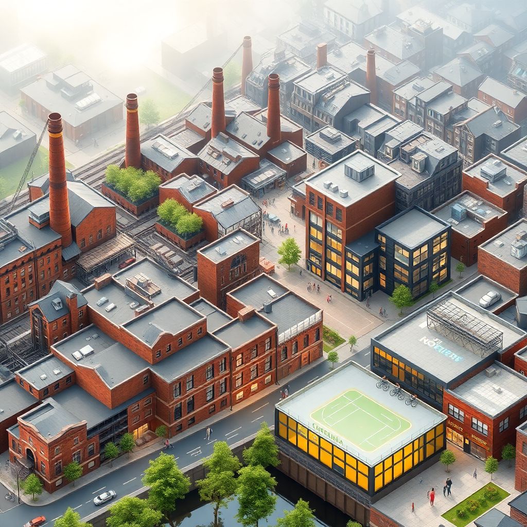 Реновация и редевелопмент промзон: превращение старых заводов в городские кварталы