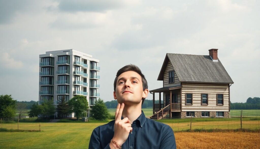 Загородный дом или городская квартира: сравнение расходов на покупку и содержание - иллюстрация